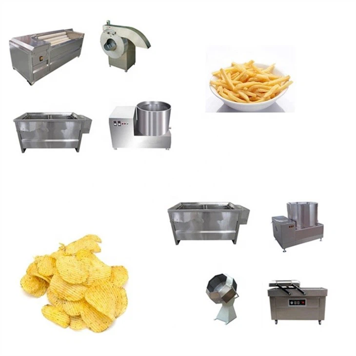 Semi Automatic French Fries Processing Plant