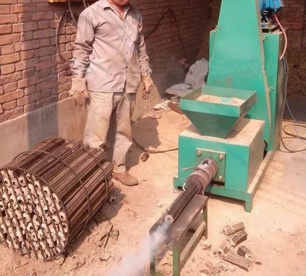 बायोमास ब्रिकेट स्क्रू एक्सट्रूडर