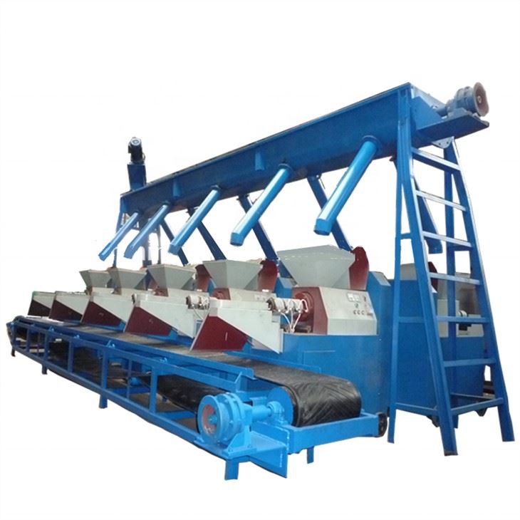 Coconut Shell Charcoal Wood Sawdust Briquette Making Machine