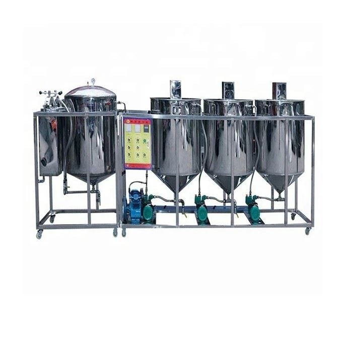 Machine To Refine Vegetable Oil Palm Kernel Oil Refining Machine